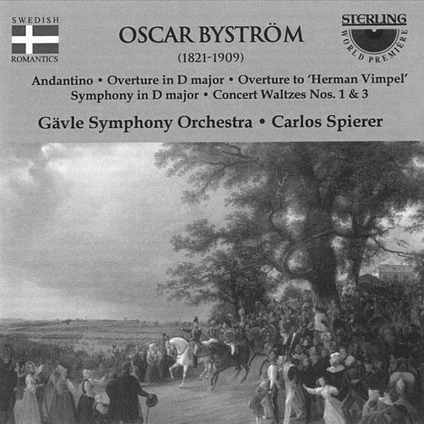 CD-Cover Oscar Byström, Gävle Symphony Orchestra
